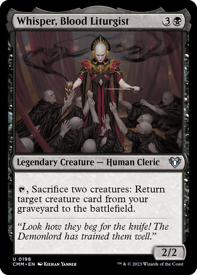 Whisper, Blood Liturgist [#0198] (CMM-U)