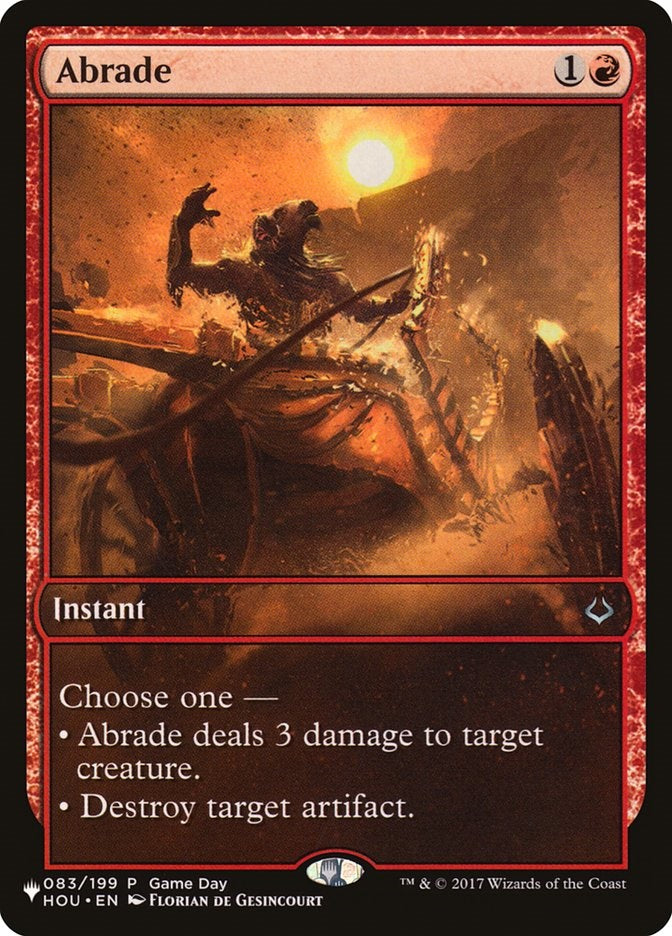 Abrade (HOU-U-GD-LIST)