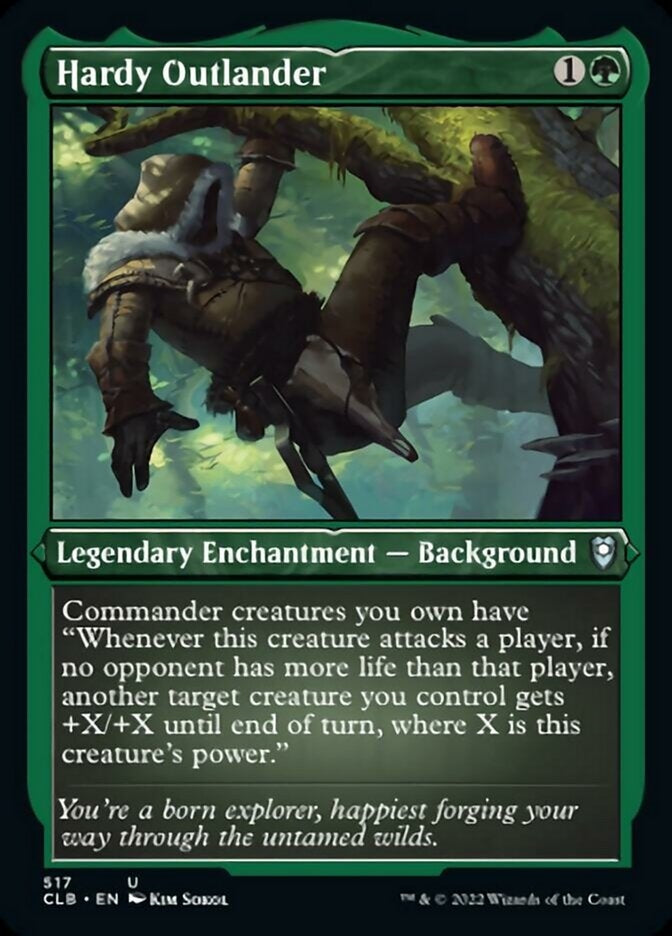 Hardy Outlander [#517 Etched Foil] (CLB-U)