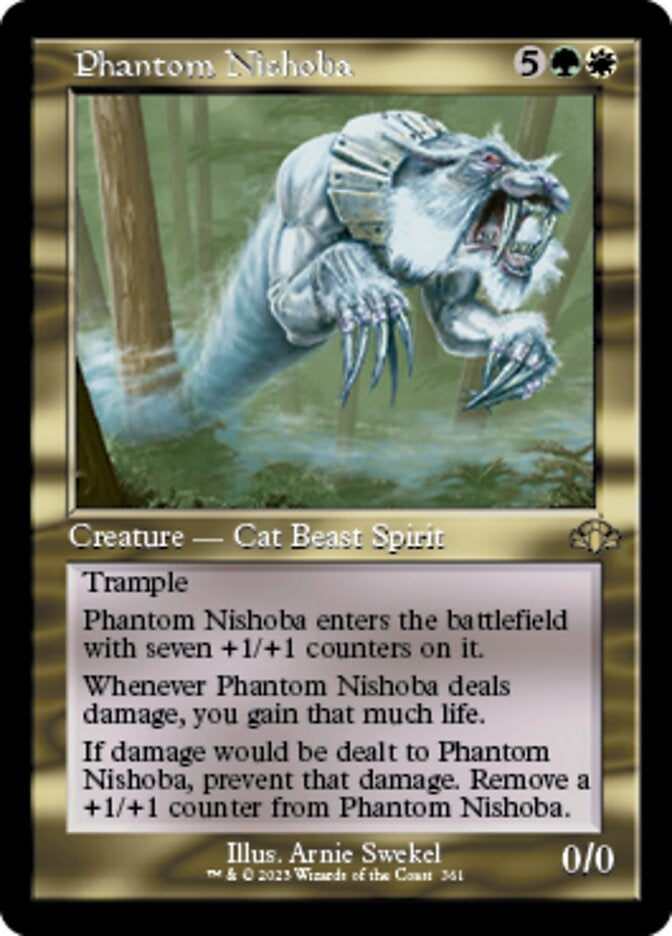 Phantom Nishoba [#361 Old Frame Bonus Sheet] (DMR-R)