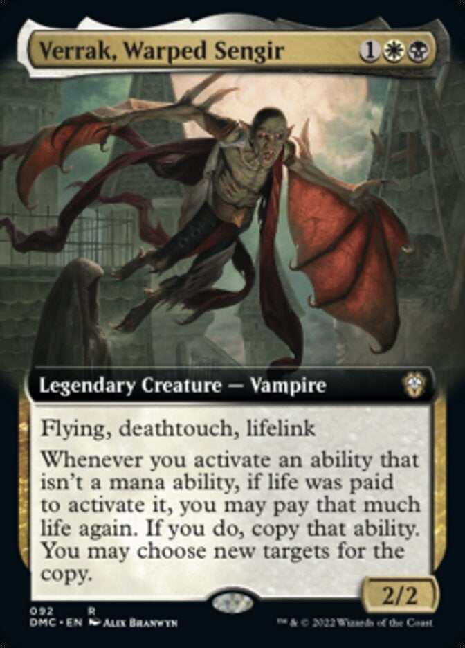 Verrak, Warped Sengir [