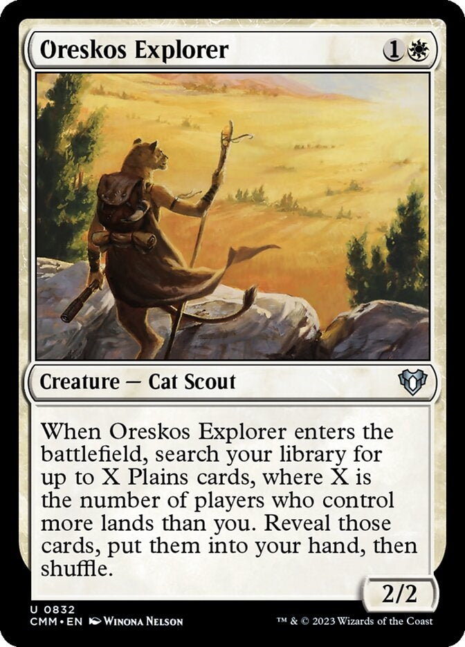 Oreskos Explorer [#0832 Reprints] (CMM-U)