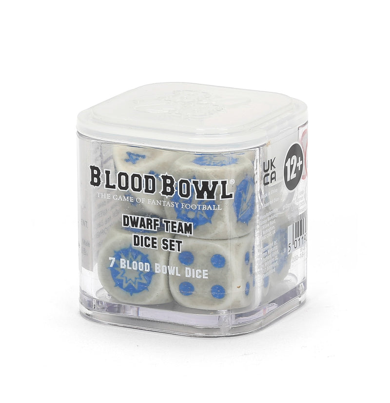 Citadel Hobby: Dice Set - Blood Bowl: Second Season Edition - Dwarf