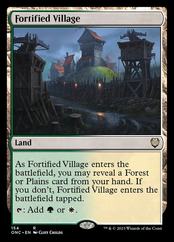 Fortified Village [#154] (ONC-R)