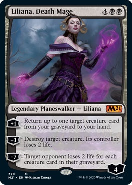 Liliana, Death Mage [#328 Planeswalker Deck] (M21-M)