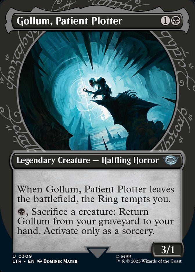 Gollum, Patient Plotter [#0309 Showcase] (LTR-U)