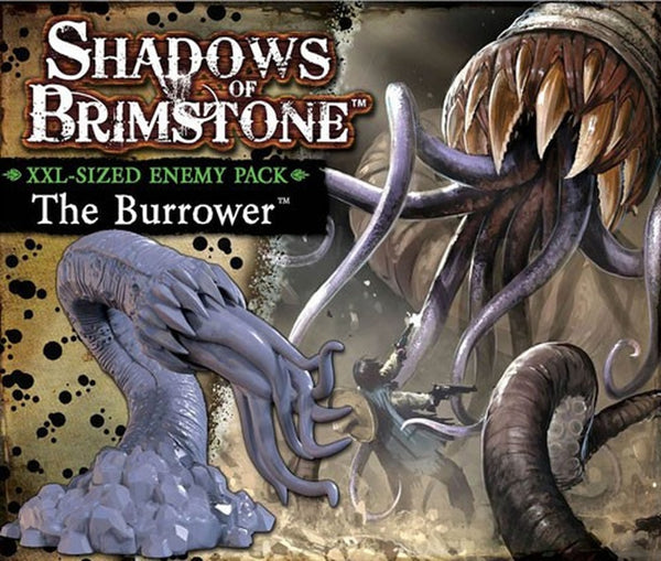 Shadows of Brimstone: XXL-Sized Enemy Pack - The Burrower