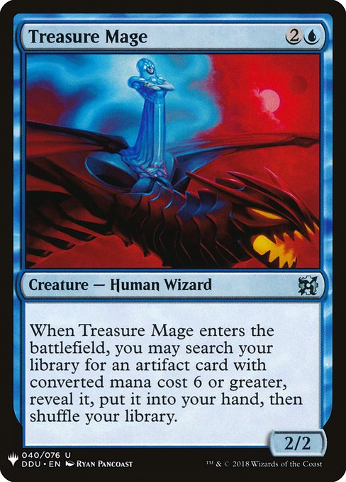 Treasure Mage [Mystery Booster #0532] (DDU-U)