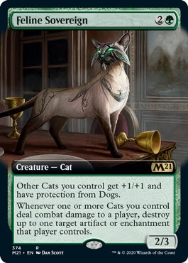 Feline Sovereign [#374 Extended Art] (M21-R)