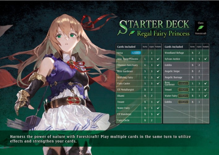 Shadowverse Evolve: Starter Deck 01 - Regal Fairy Princess