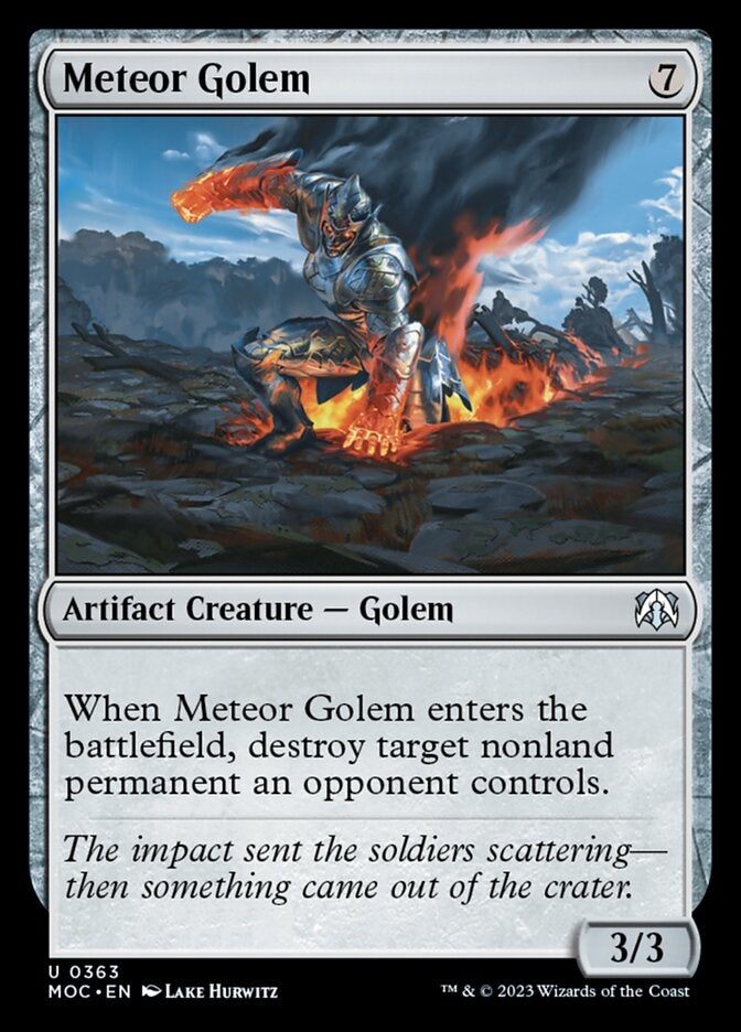 Meteor Golem [