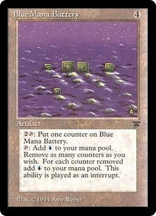 Blue Mana Battery (LEG-U)