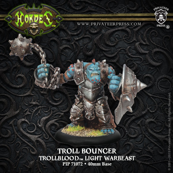 Hordes: Trollbloods - Troll Bouncer, Light Warbeast (Plastic)