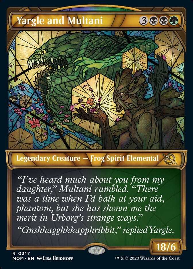 Yargle and Multani [#0317 Showcase] (MOM-R)
