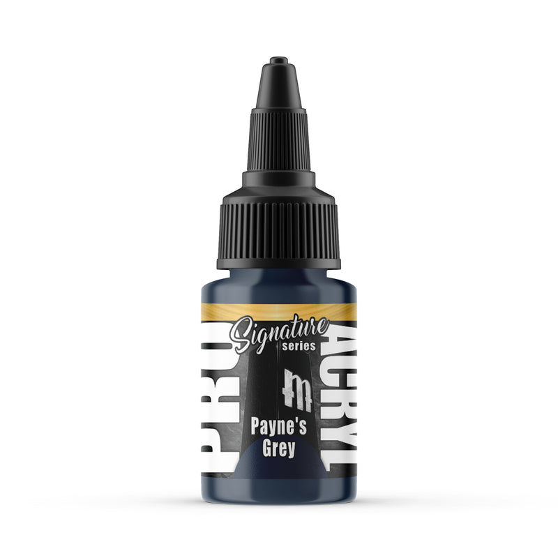 Monument Hobbies: PRO Acryl Signature Series - S02 Payne's Grey (22mL)