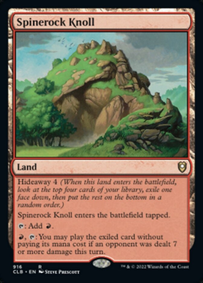 Spinerock Knoll [#916 Commander Decks] (CLB-R)