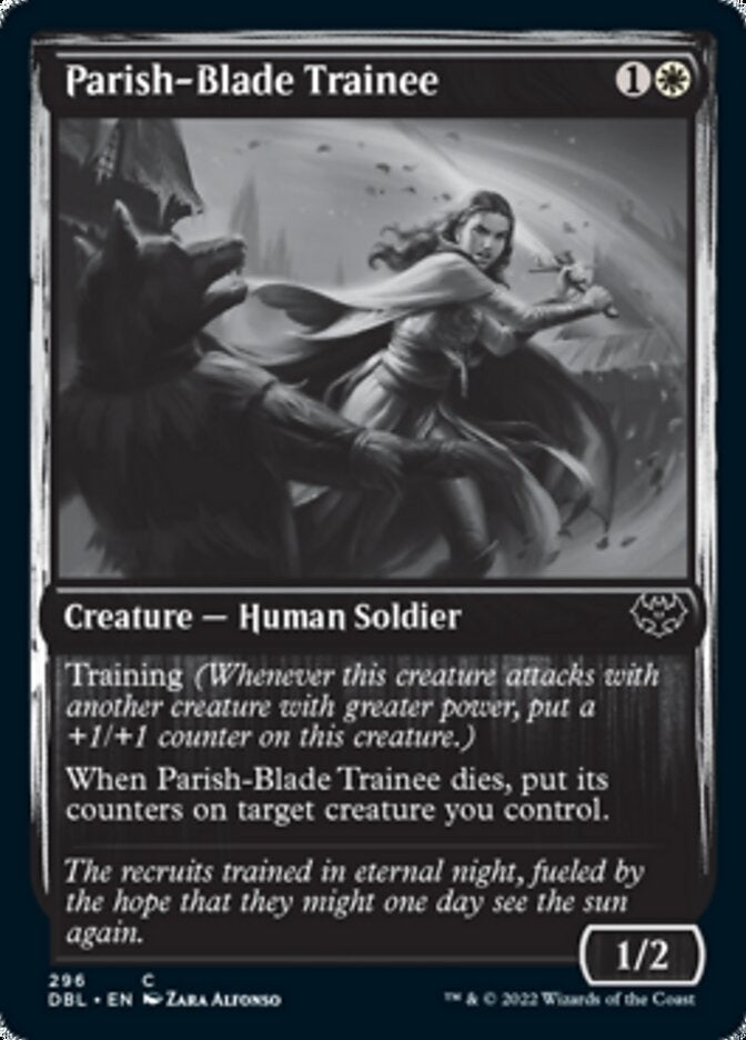 Parish-Blade Trainee [#296] (DBL-C)