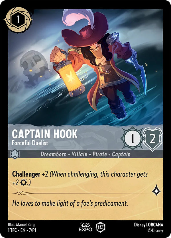 Captain Hook - Forceful Duelist (D23 Promos 7) Promo - Near Mint Holofoil