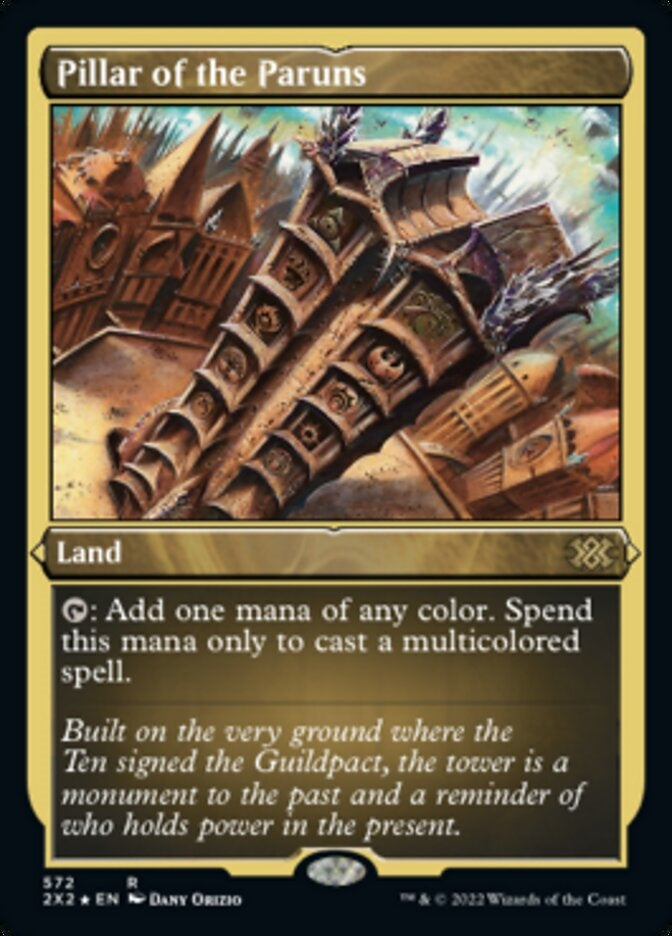 Pillar of the Paruns [#572 Etched Foil] (2X2-R)