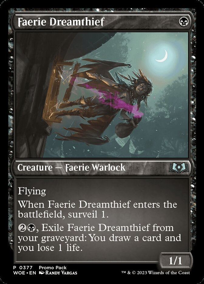 Faerie Dreamthief [#0377 FNM Style] (WOE-U)