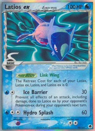 Latios ex (96/101) Delta Species