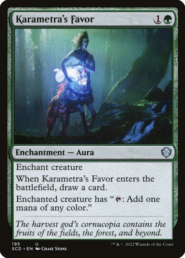 Karametra's Favor [#195] (SCD-U)