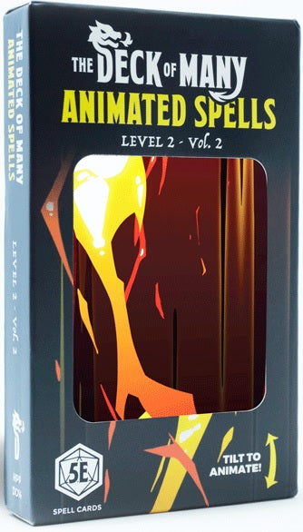 The Deck of Many: Animated Spells - Level 2, I-Z