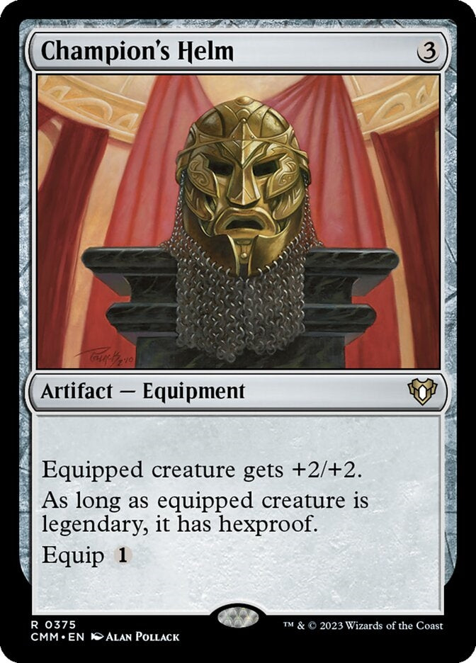 Champion's Helm [#0375] (CMM-R)