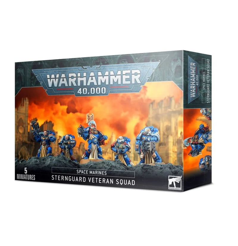 40K: Adeptus Astartes: Space Marines - Sternguard Veteran Squad (OOP)