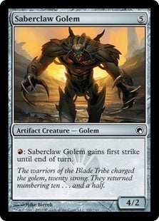 Saberclaw Golem (SOM-C)