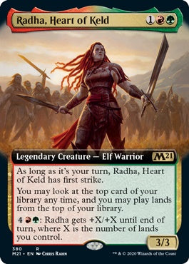 Radha, Heart of Keld [#380 Extended Art] (M21-R)