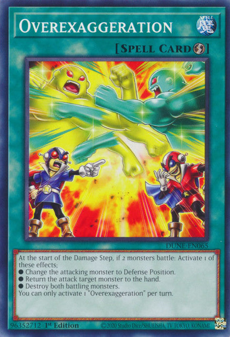 Overexaggeration (DUNE-EN065) Common - Near Mint 1st Edition