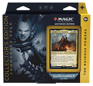 MTG: Warhammer 40,000 Commander - Collector's Edition: The Ruinous Powers (UBR)