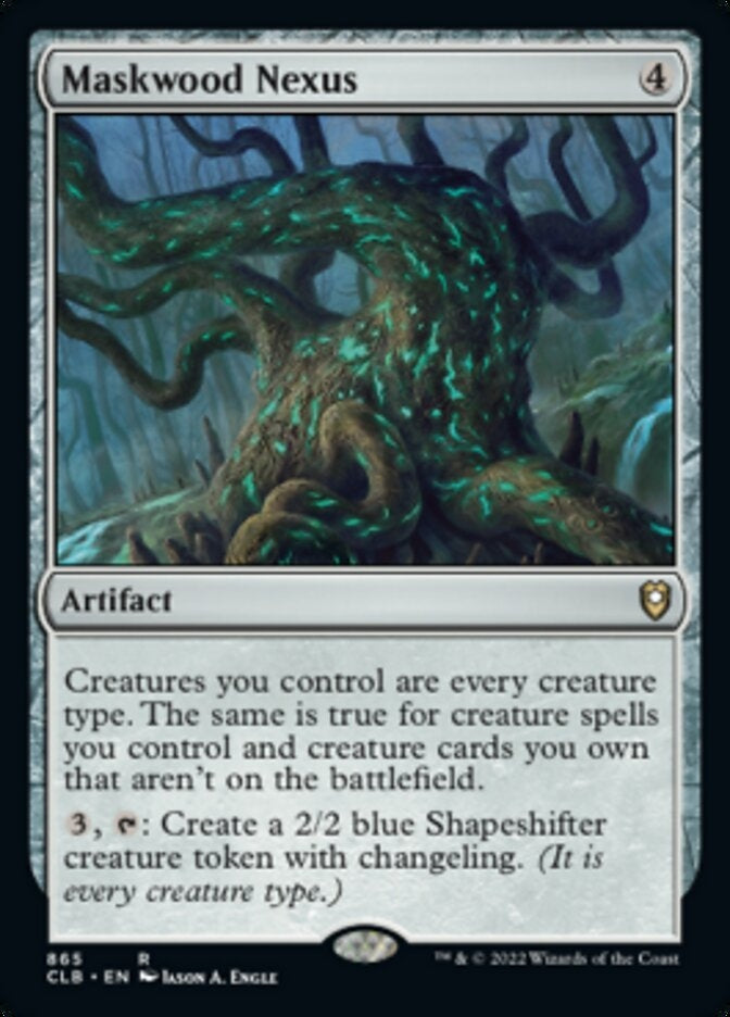Maskwood Nexus [#865 Commander Decks] (CLB-R)