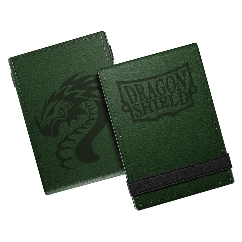 Dragon Shield: Life Ledger Scorepad - Forest Green
