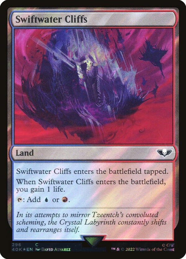 Swiftwater Cliffs [#296 Surge Foil] (40K-C-FOIL)