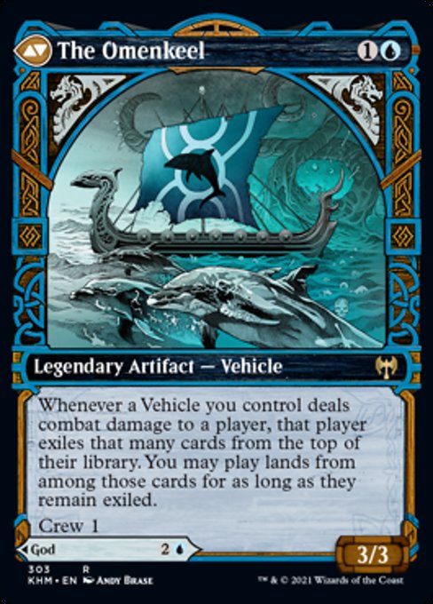Cosima, God of the Voyage // The Omenkeel [Showcase #303] (KHM-R)