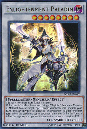 Enlightenment Paladin (BOSH-EN047) Ultra Rare - Near Mint 1st Edition
