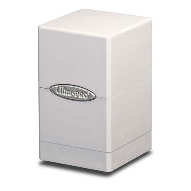 Ultra-PRO: Satin Tower Deck Box - Solid: Arctic White