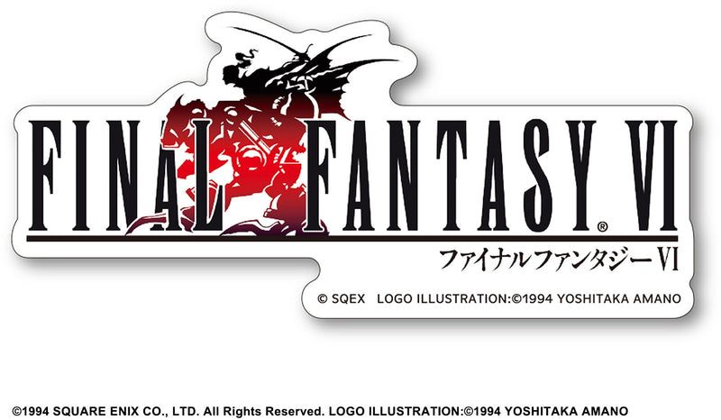 FINAL FANTASY VI: Logo Sticker