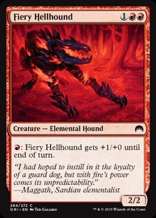 Fiery Hellhound [#284] (ORI-C-IP)