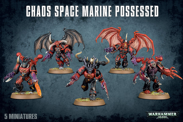 40K: Heretic Astartes: Chaos Space Marine - Possessed (OOP)