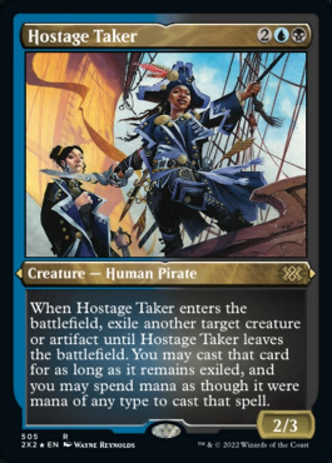Hostage Taker [#505 Etched Foil] (2X2-R)
