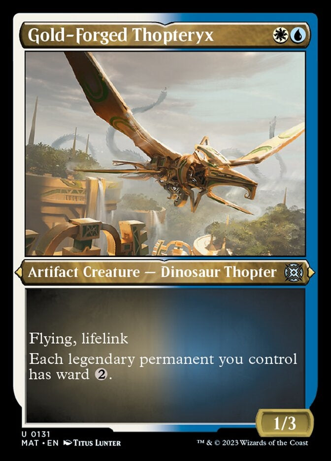 Gold-Forged Thopteryx [