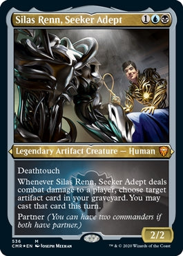 Silas Renn, Seeker Adept [#536 Etched Foil] (CMR-M)