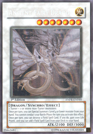 Ancient Fairy Dragon (Ghost Rare) (ANPR-EN040) Ghost Rare - Near Mint 1st Edition