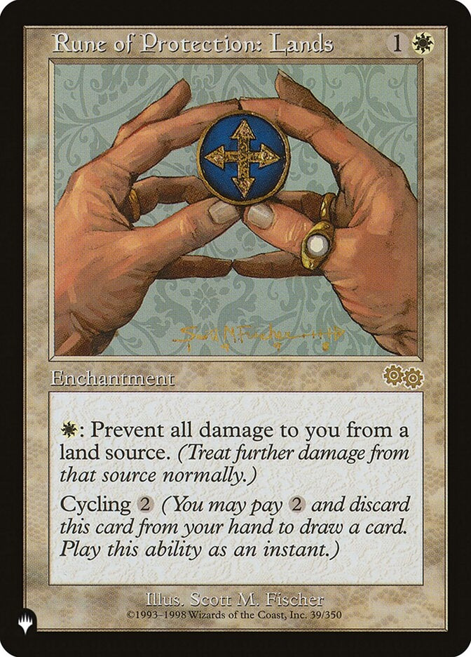 Rune of Protection: Lands (USG-R-LIST)