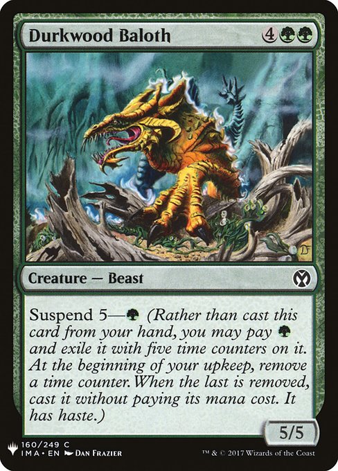 Durkwood Baloth [Mystery Booster #1188] (IMA-C)