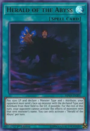 Herald of the Abyss (MP19-EN201) 1st Edition