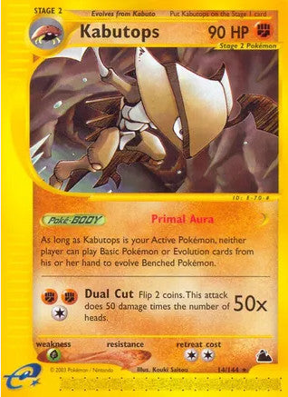 Kabutops (14/144) Damaged